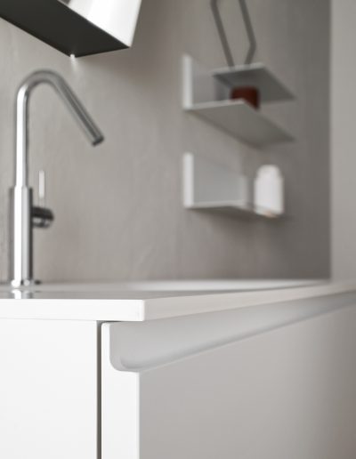 Miscelatore monocomando alto per lavabo bagno - Lucio Melluso